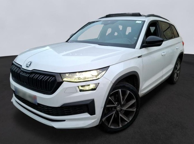 KODIAQ SPORTLINE 2.0 TDI 150CH DSG7 - TO.PANO - ATTELAGE - 7PLACES - JUILLET 2022 - 131.454 KMS
