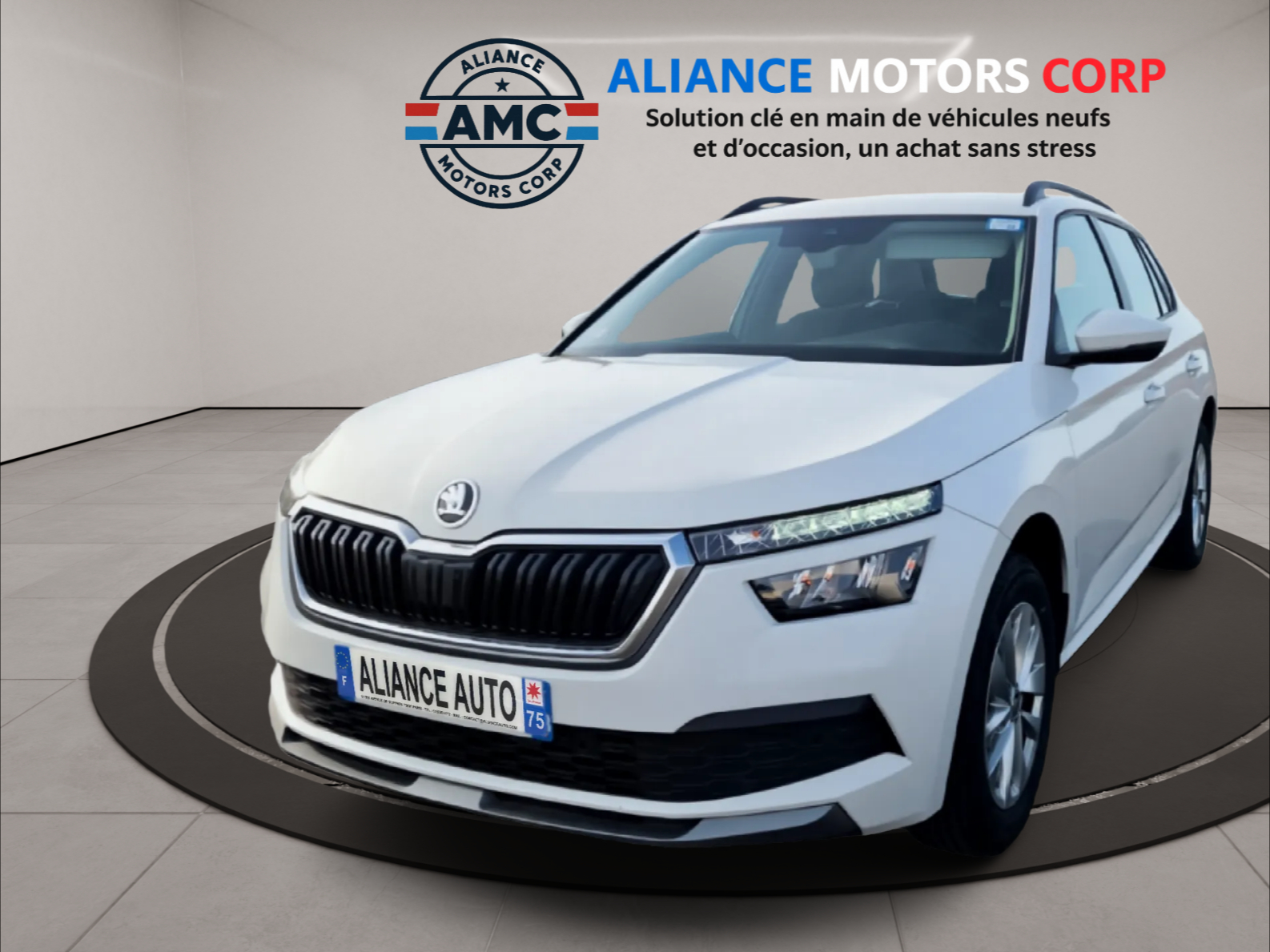 SKODA KAMIQ AMBITION 1.0 TSI 95CH - 05/2023 - 39.800 KMS