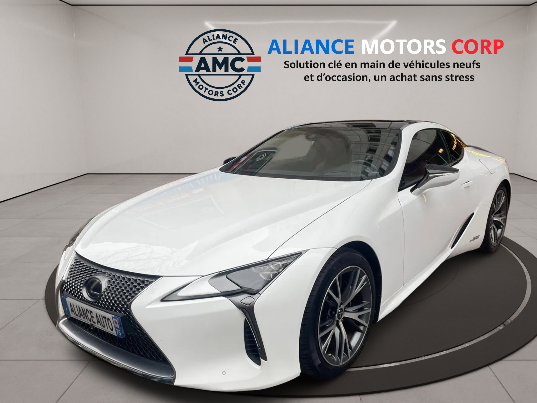 LEXUS LC 3.5 V6 500H 359CH EXECUTIVE - TO.PANO -  08/2017 - 78.224 KMS